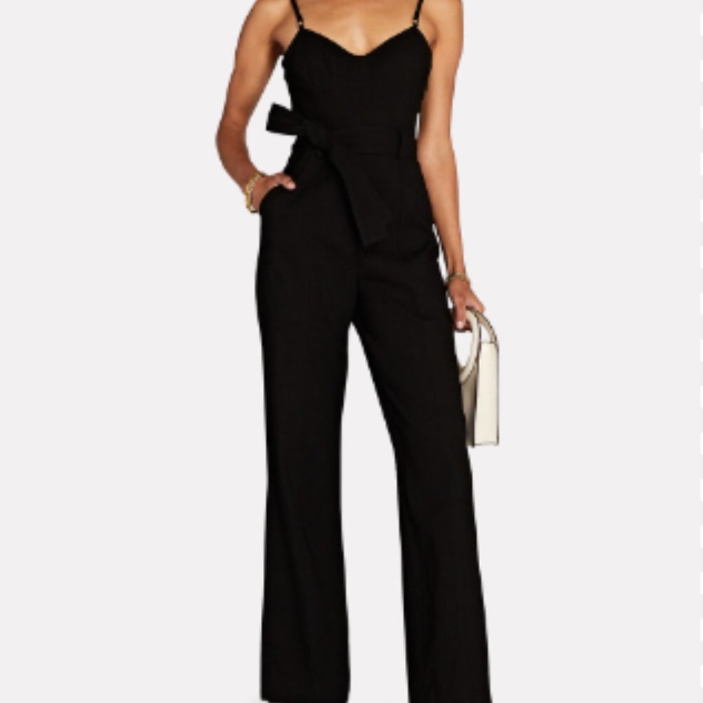 A.L.C Mila Jumpsuit Black